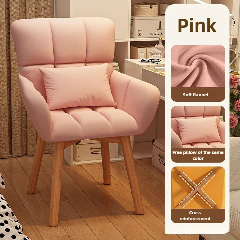 Office Furniture Home - Ladies' dressing chair, light luxury rotating