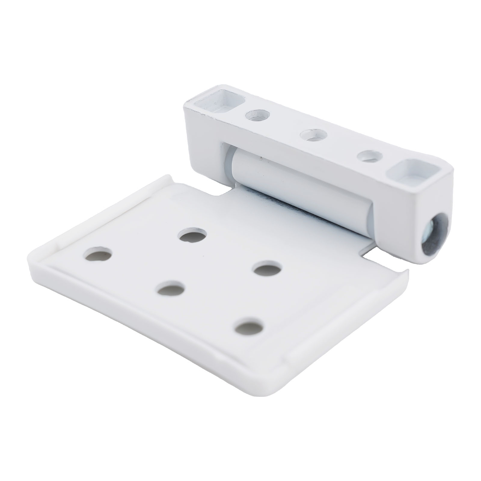 Office Furniture Hardware - Door Flag Hinge Kit with Plate