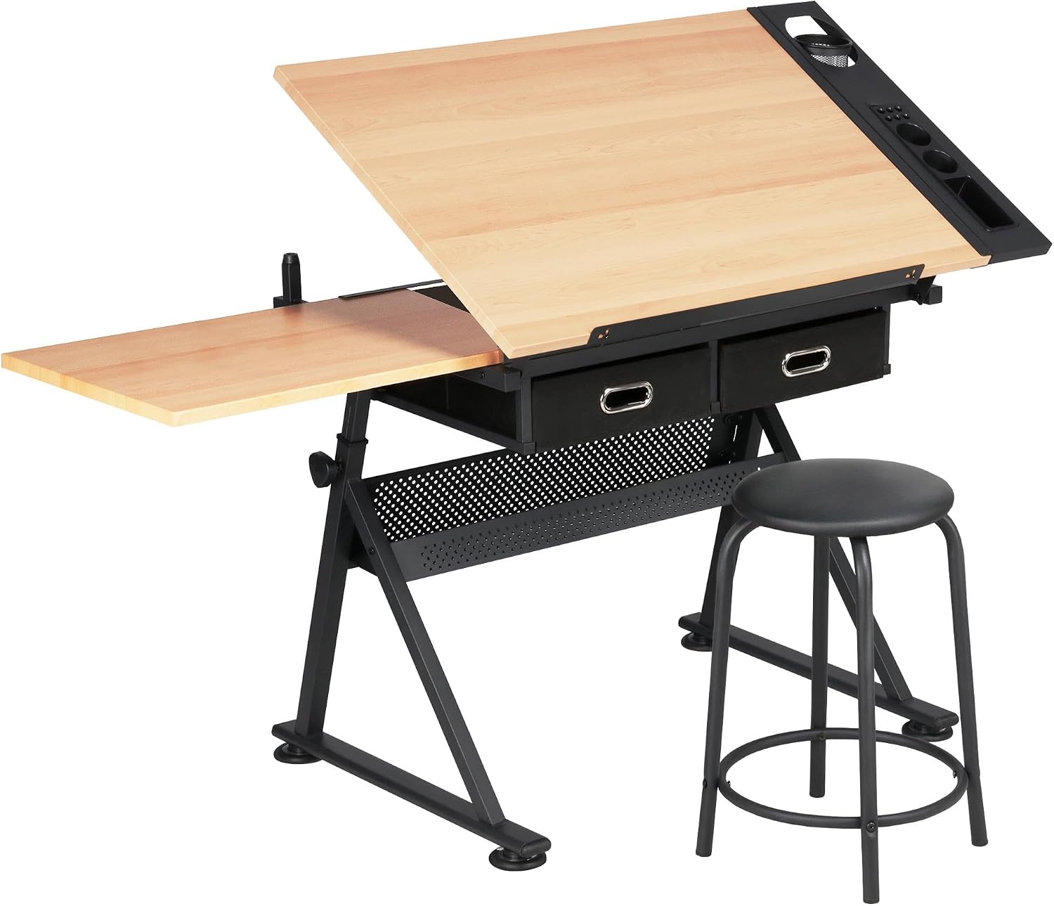 Office Furniture Home - Adjustable Drafting Table Art Desk With
