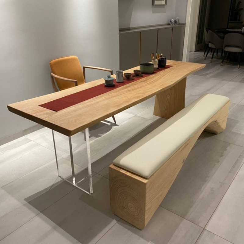 Nordic Solid Wood Acrylic Floa - Office Furniture Home recension och pris