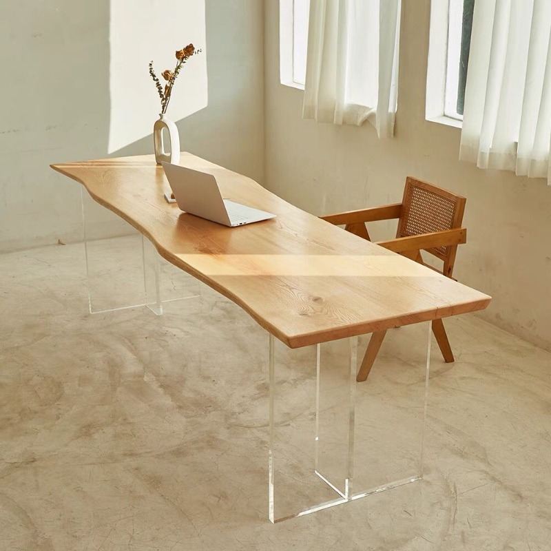 Nordic Solid Wood Acrylic Floa - Office Furniture Home recension och pris