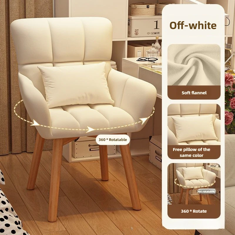Ladies' dressing chair, light  - Office Furniture Home recension och pris