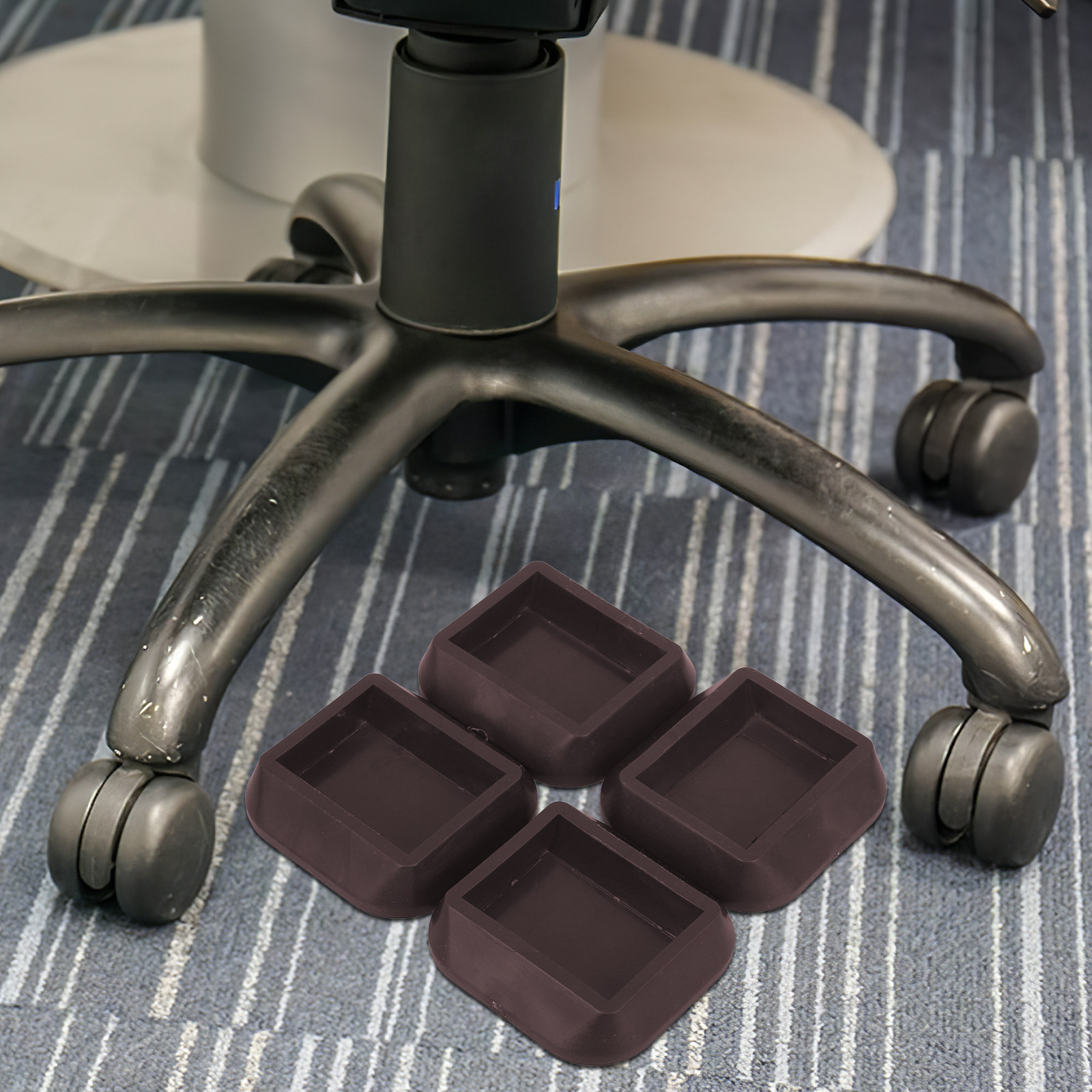 4Pcs Wheel Stop Sliding Pad Ch - Office Furniture Home recension och pris