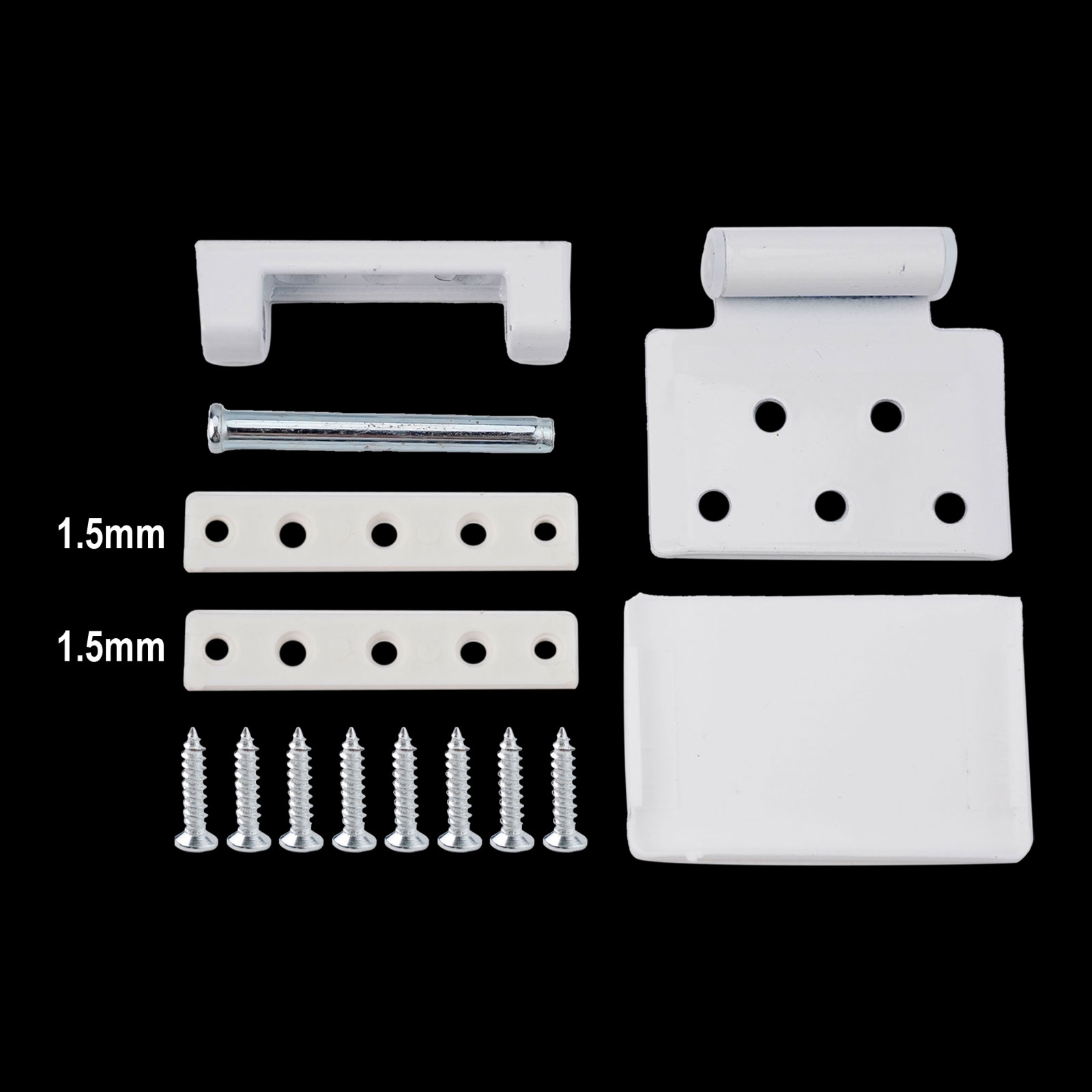 Door Flag Hinge Kit with Plate - Office Furniture Hardware recension och pris