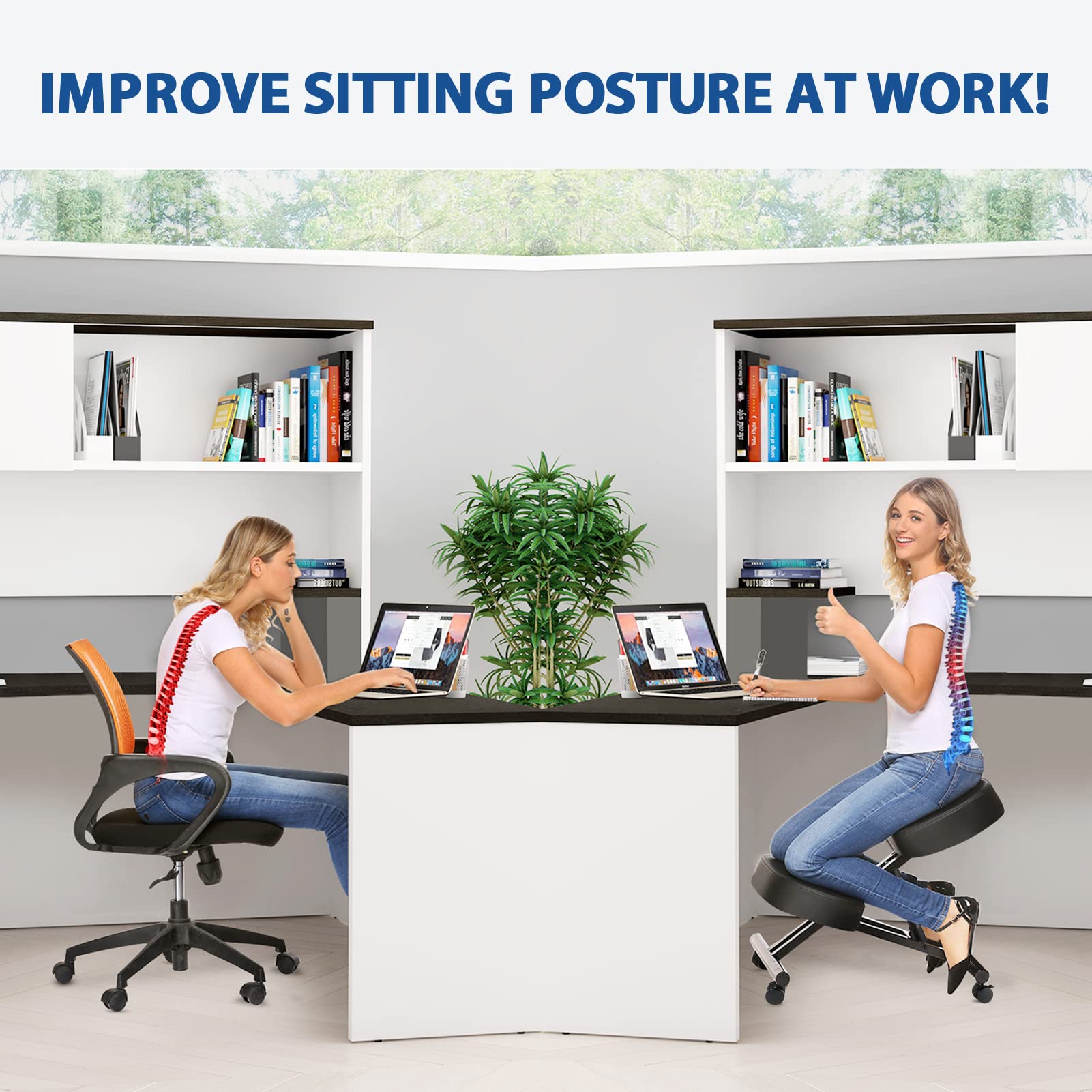 Kneeling Chair Ergonomic for O - Office Furniture Home recension och pris