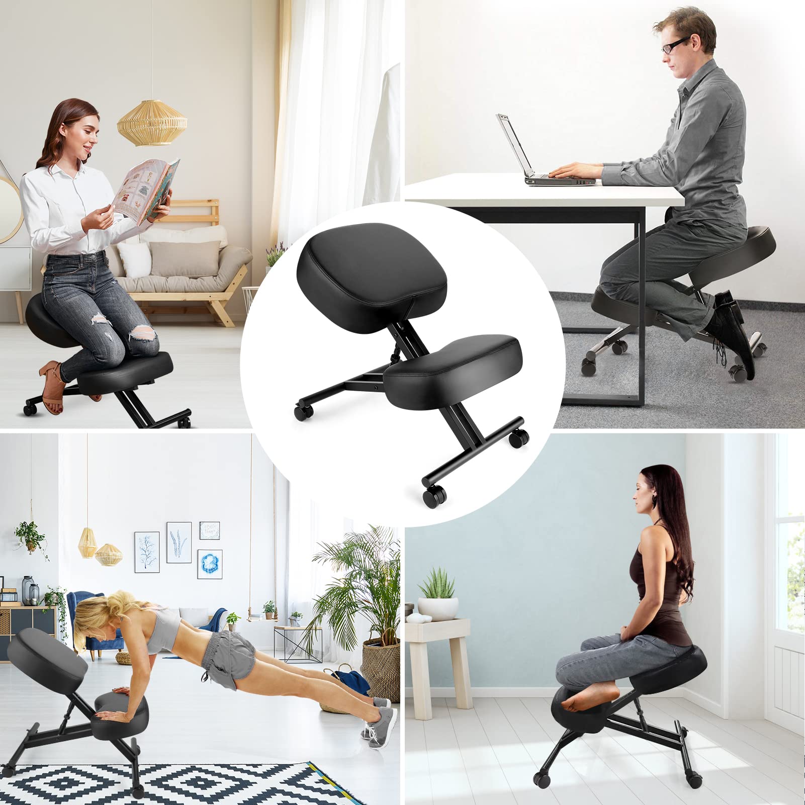 Kneeling Chair Ergonomic for O - Office Furniture Home recension och pris