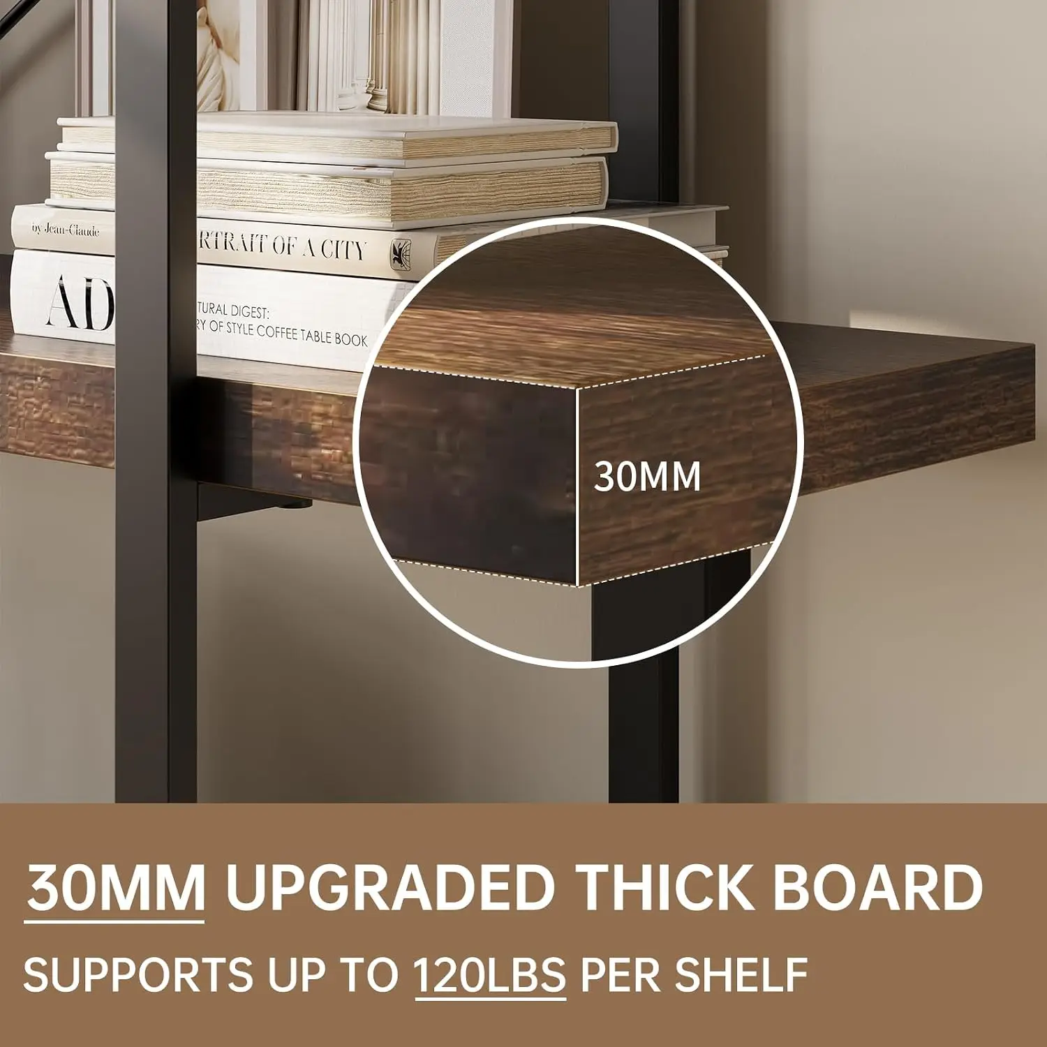 Bookshelf Set of 2, Heavy Duty - Bookshelf 5 Tier recension och pris