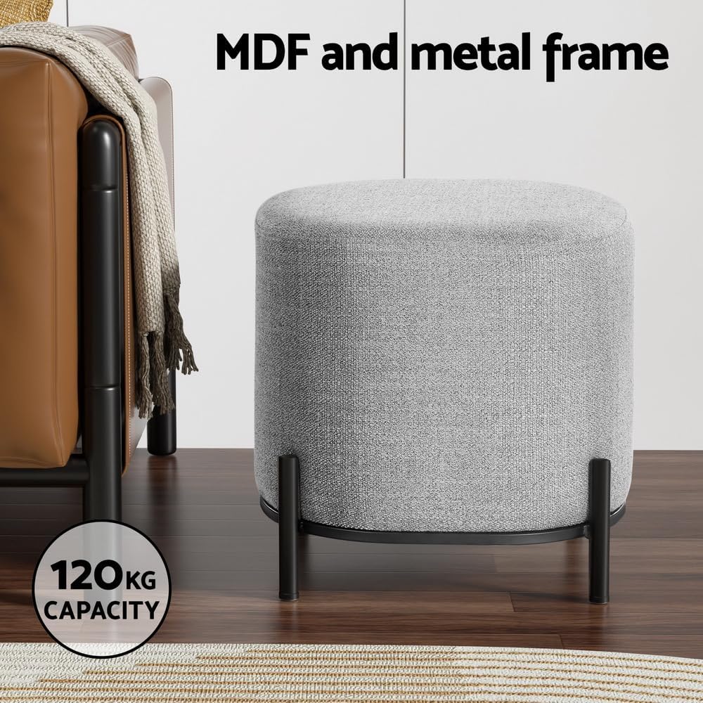 **/Ottoman, Round Footstool Lo - Office Furniture Home recension och pris