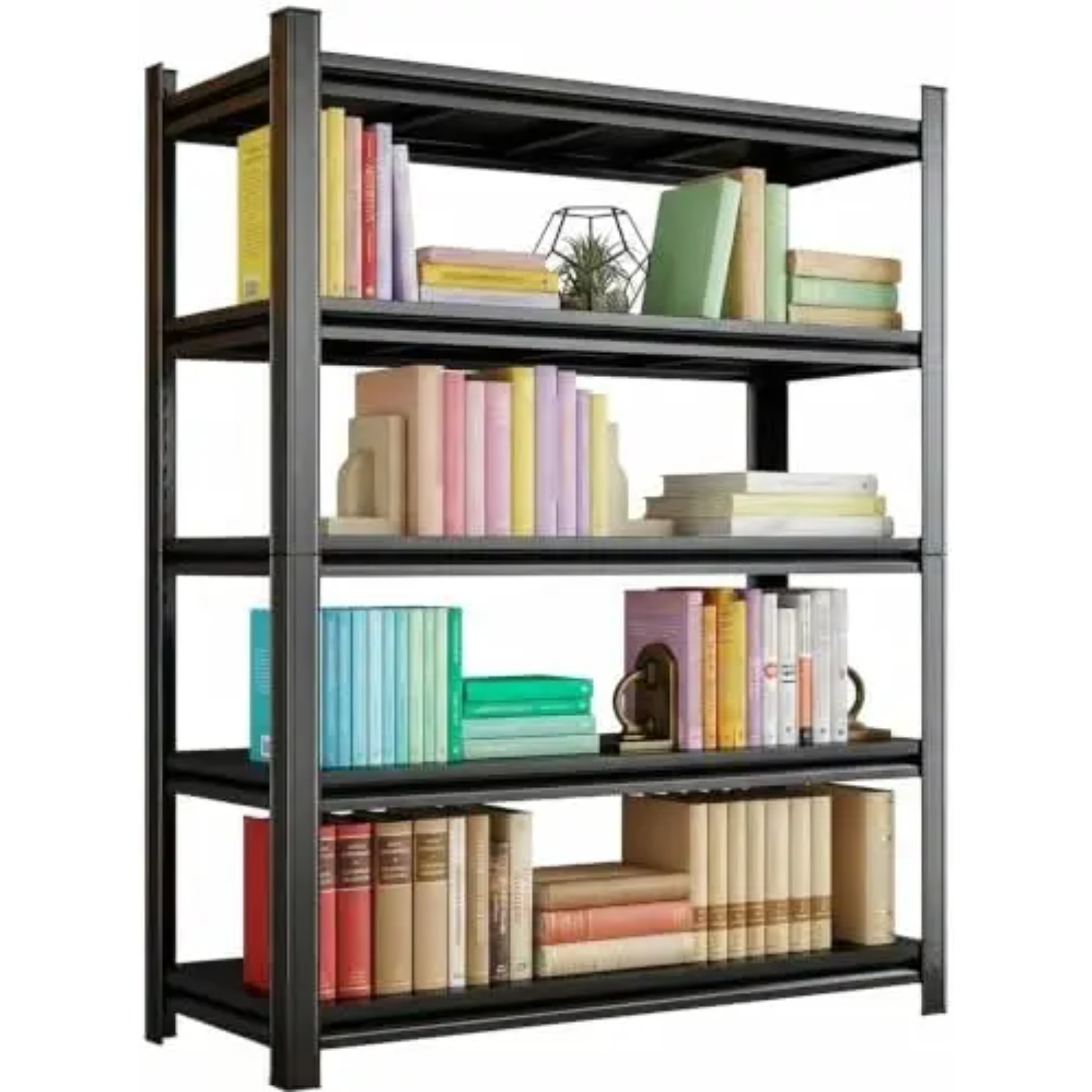 5-Tier Heavy Duty Bookshelf, 7 - Bookshelf 5 Tier recension och pris