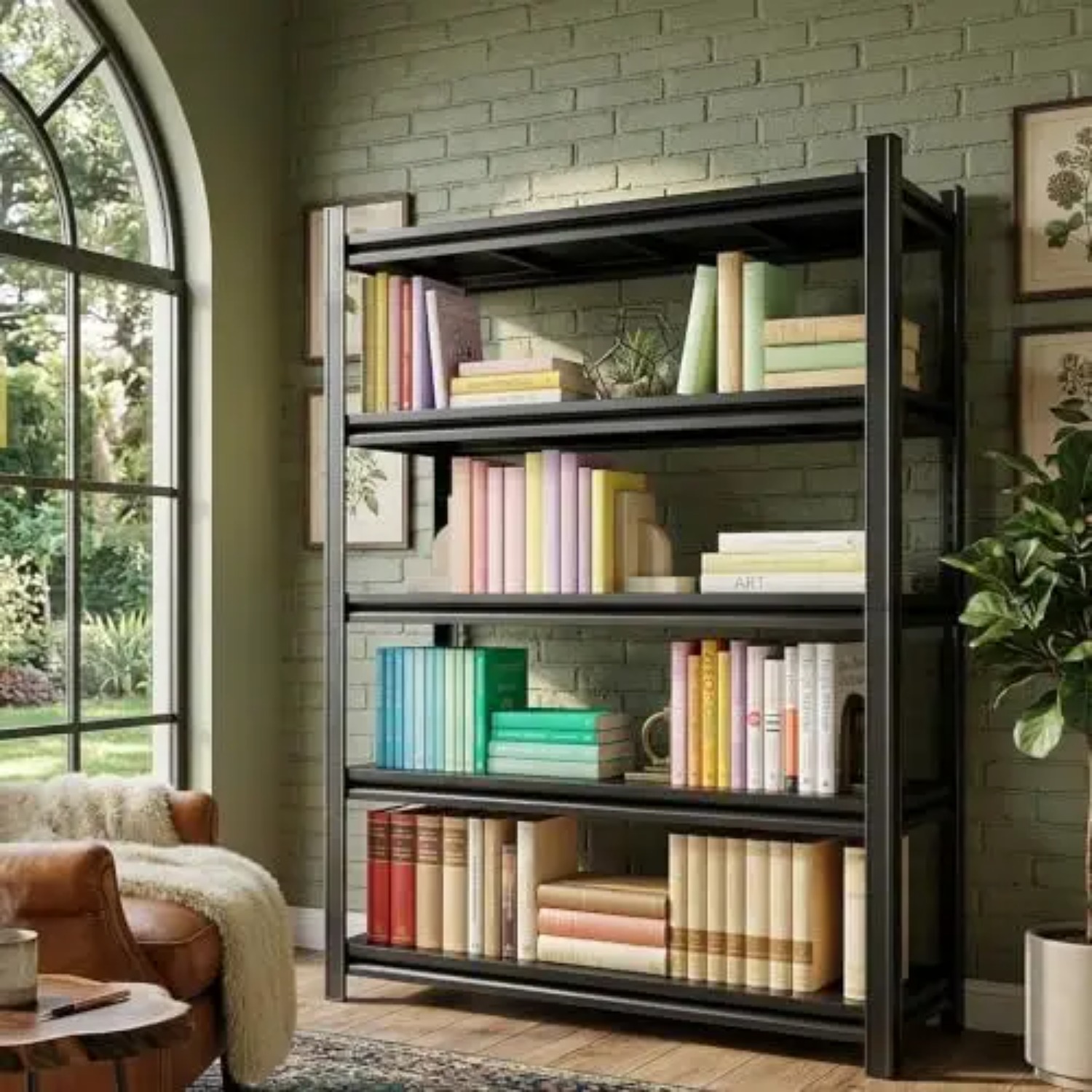 5-Tier Heavy Duty Bookshelf, 7 - Bookshelf 5 Tier recension och pris