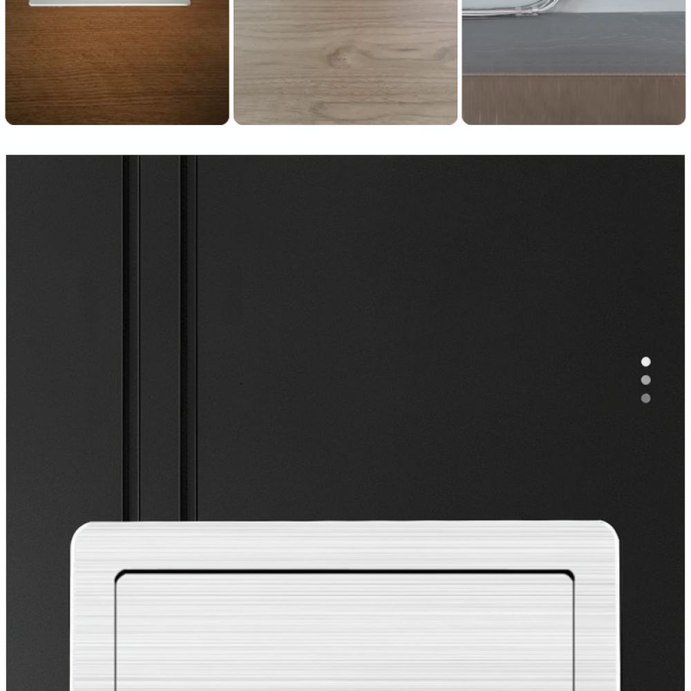 Premium Brushed Aluminum Desk  - Office Furniture Hardware recension och pris