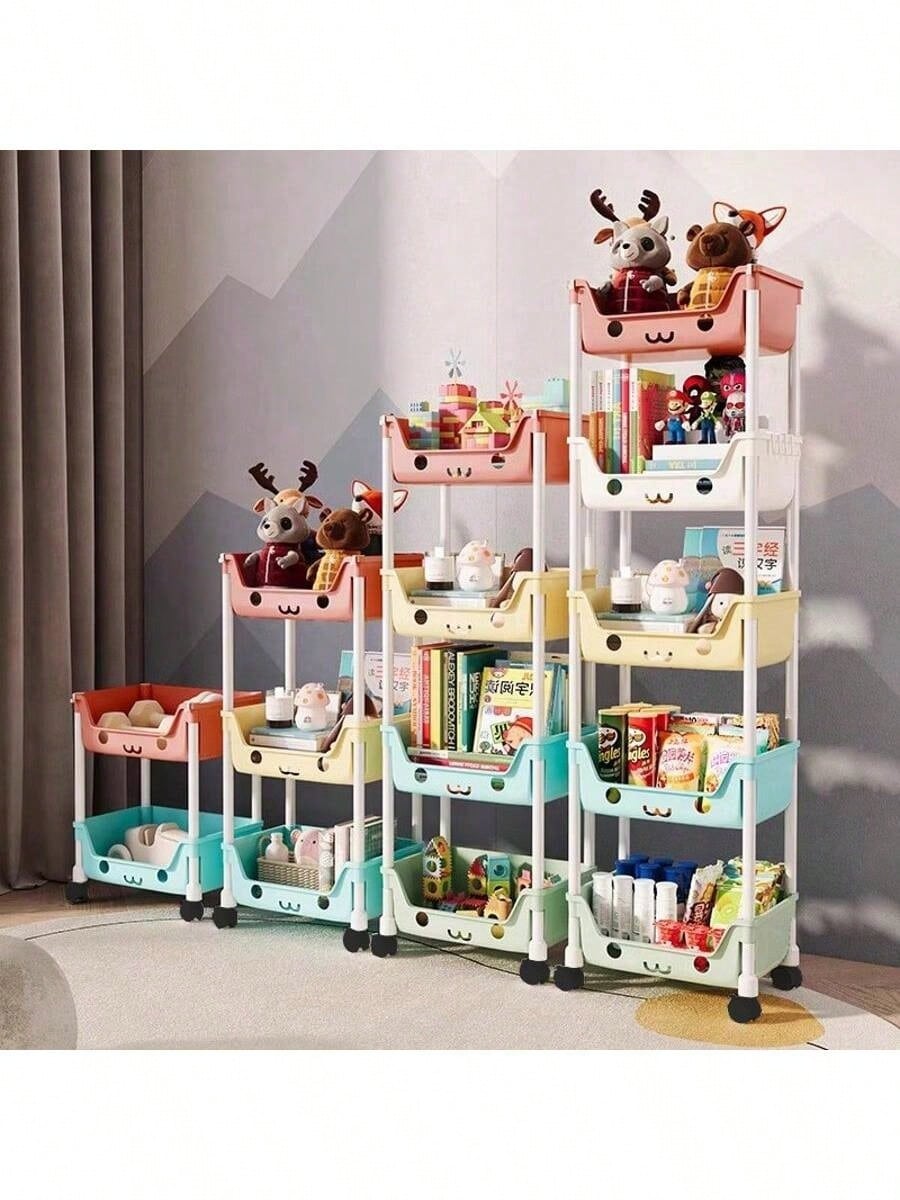 Rolling Bookshelf 5 Layer Mobi - Bookshelf 5 Tier recension och pris