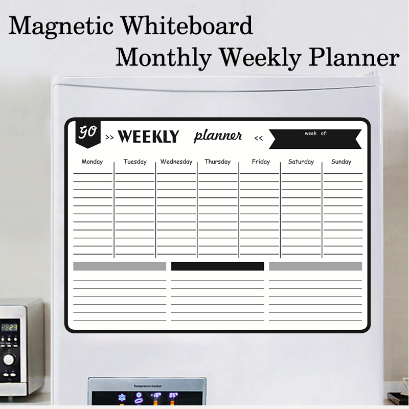 A3 Size Magnetic Monthly Weekl - Magnetic Whiteboard Calendar recension och pris