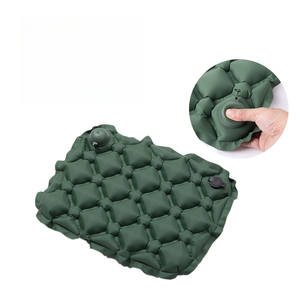 Green Inflatable Camping Cushi - Visitor Chair Padded recension och pris