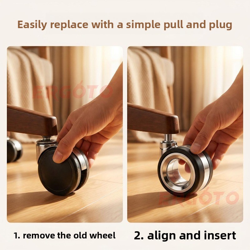 Universal Circlip‑Type Caster  - Office Furniture Hardware recension och pris