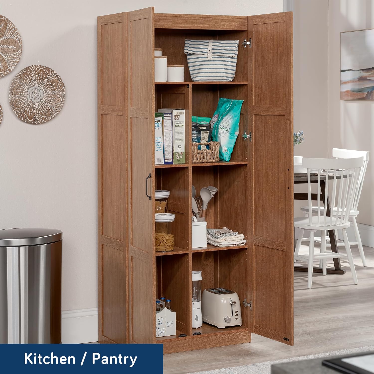 Tall Storage Cabinet, Freestan - Office Furniture Home recension och pris