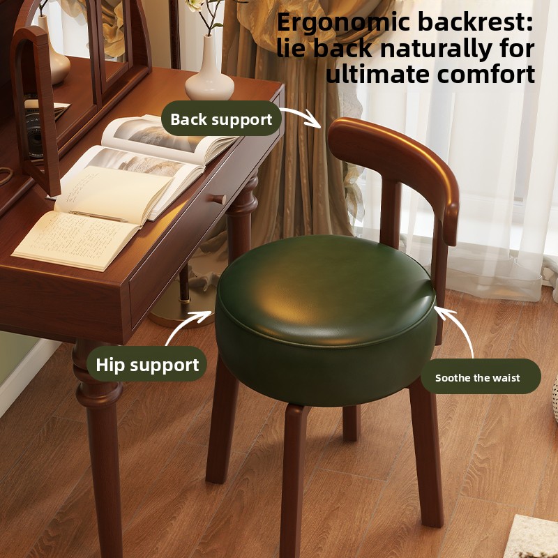 Solid wood rotating dressing c - Office Furniture Home recension och pris