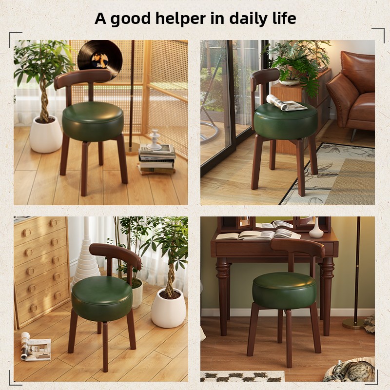 Solid wood rotating dressing c - Office Furniture Home recension och pris