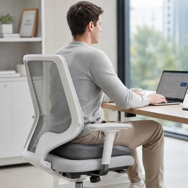 Ergonomic Memory Foam Seat Cus - Visitor Chair Padded recension och pris