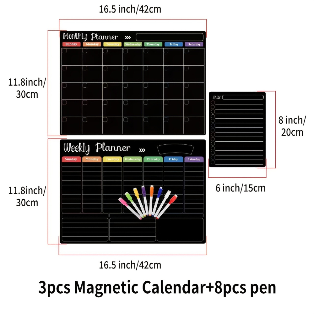 Magnetic Boards Calendar for R - Magnetic Whiteboard Calendar recension och pris