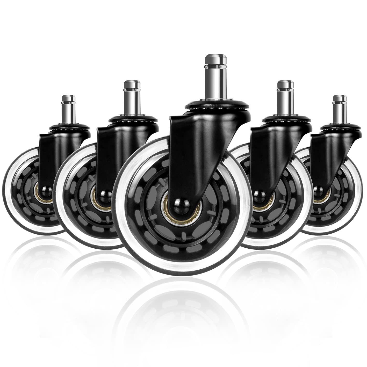 5PCS Universal Mute Caster 50K - Office Furniture Hardware recension och pris